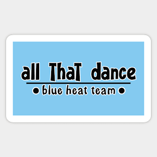 ATD Blue Heat words Sticker